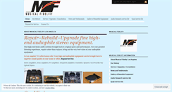 Desktop Screenshot of musical-fidelity.com